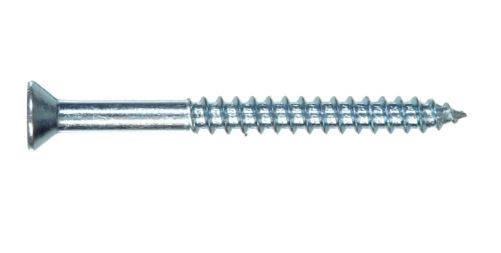 Hillman #8 Zinc-Plated Flat-Head Square Wood Screws 400-pack