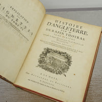 Histoire d'Angleterre Vol 6 by Paul de Rapin de Thoyras 1726