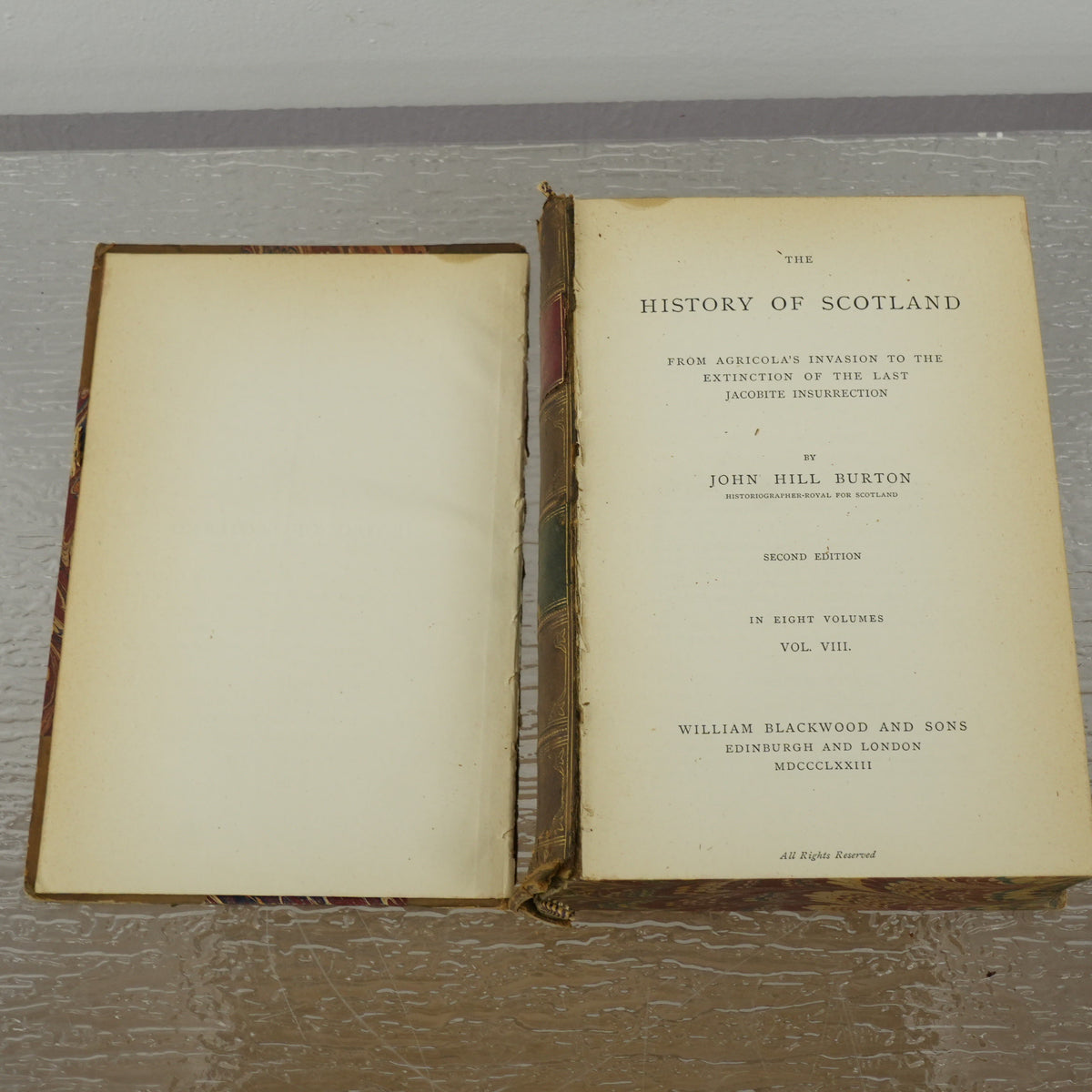 History of Scotland vol 8 by John Hill Burton 1873