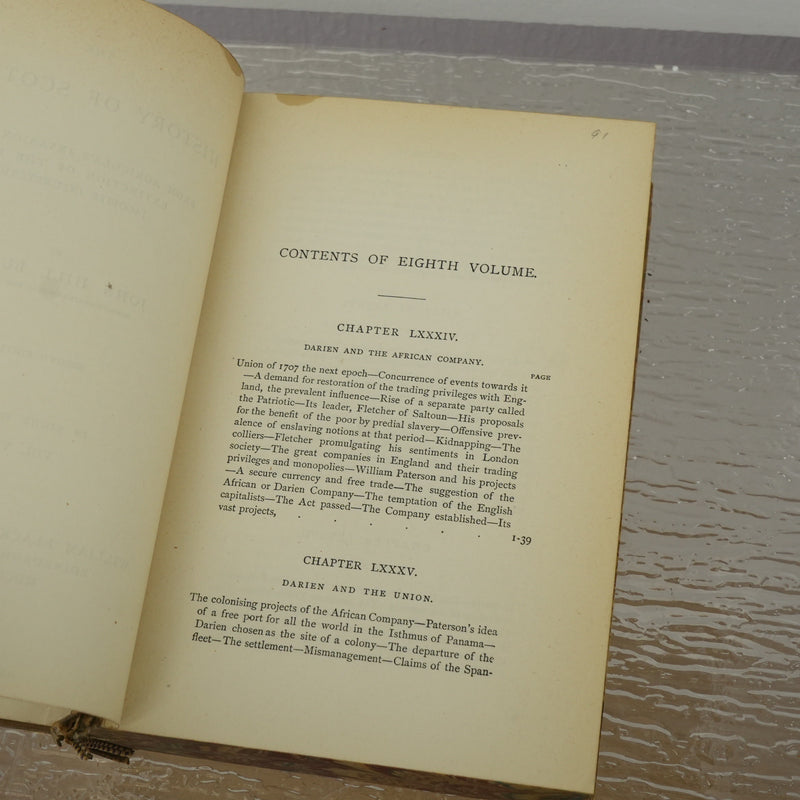History of Scotland vol 8 by John Hill Burton 1873