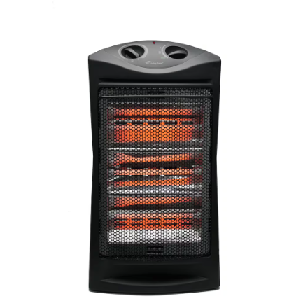 Living Zone 1500W Portable Electric Quartz Radiant Heater