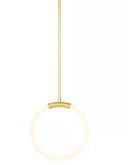 1-Light LED Pendant - Satin Gold