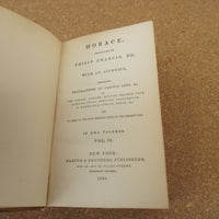 Horace: Translated by Philip Francis 1860