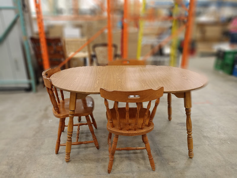Hard Rock Maple 4-Piece Dining Table