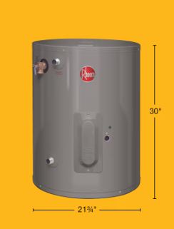 Rheem 23 Gallon (105L) Tank Electric Water Heater