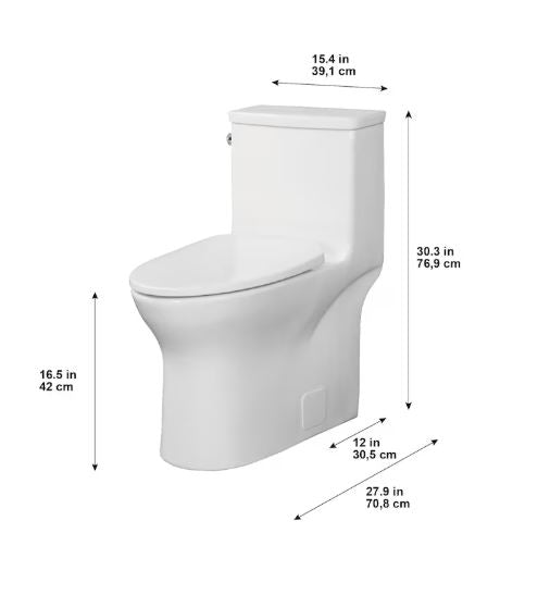 Glacier Bay Pemberton Toilet
