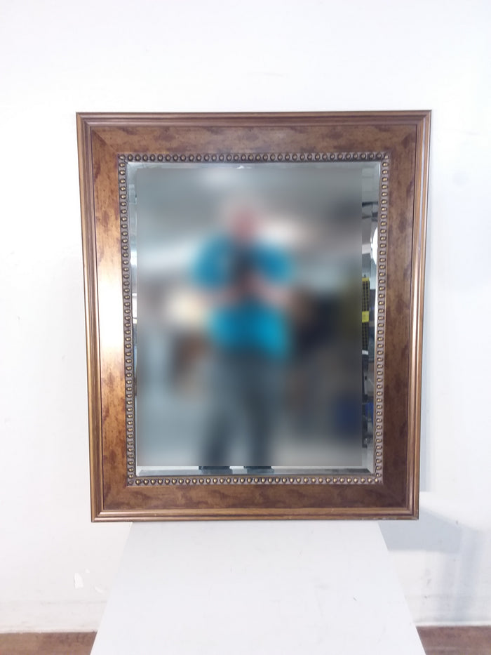 Bronze Finish Framed Mirror