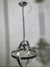 Chrome Sphere Pendant Light