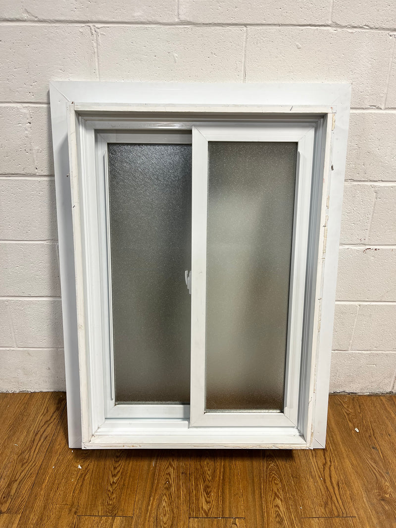 43.5"L x 32.5"W Vinyl Sliding Window