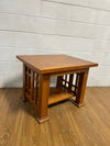 Solid Wood Side Table 24” x 28”