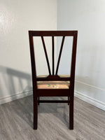 Antique Floral Cushioned Dining Chair