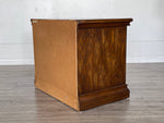 Hardwood Two Drawer Side Table