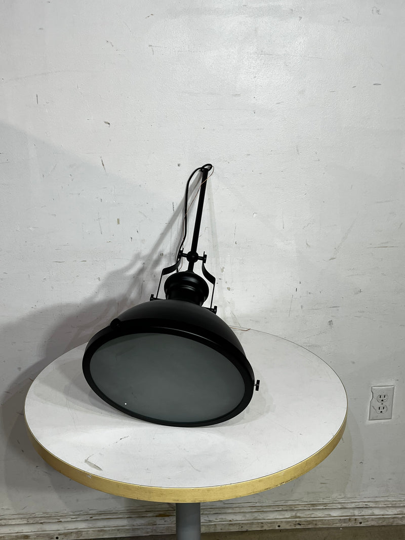 Bronze Frosted Glass LED Pendant Light