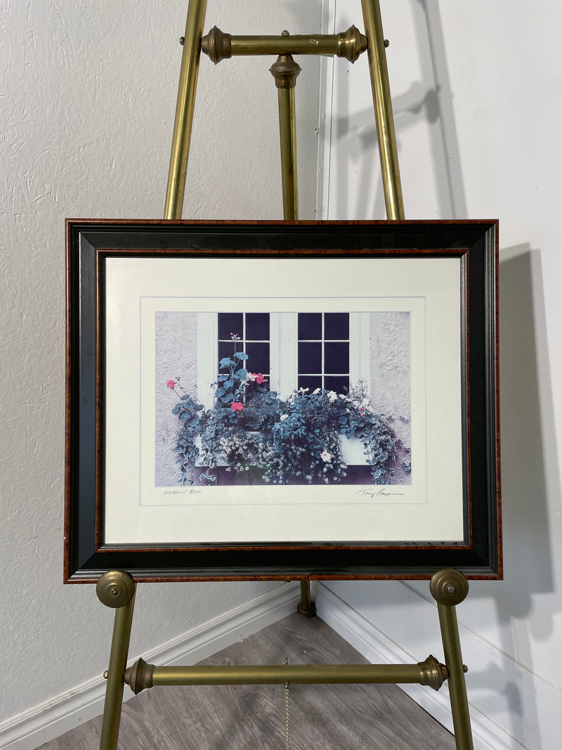 "Window Box" Framed Photograph Wall Art