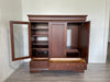 Wooden Cabinet w/ TV shelf