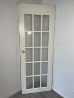 White/Glass 15-Lite French Door