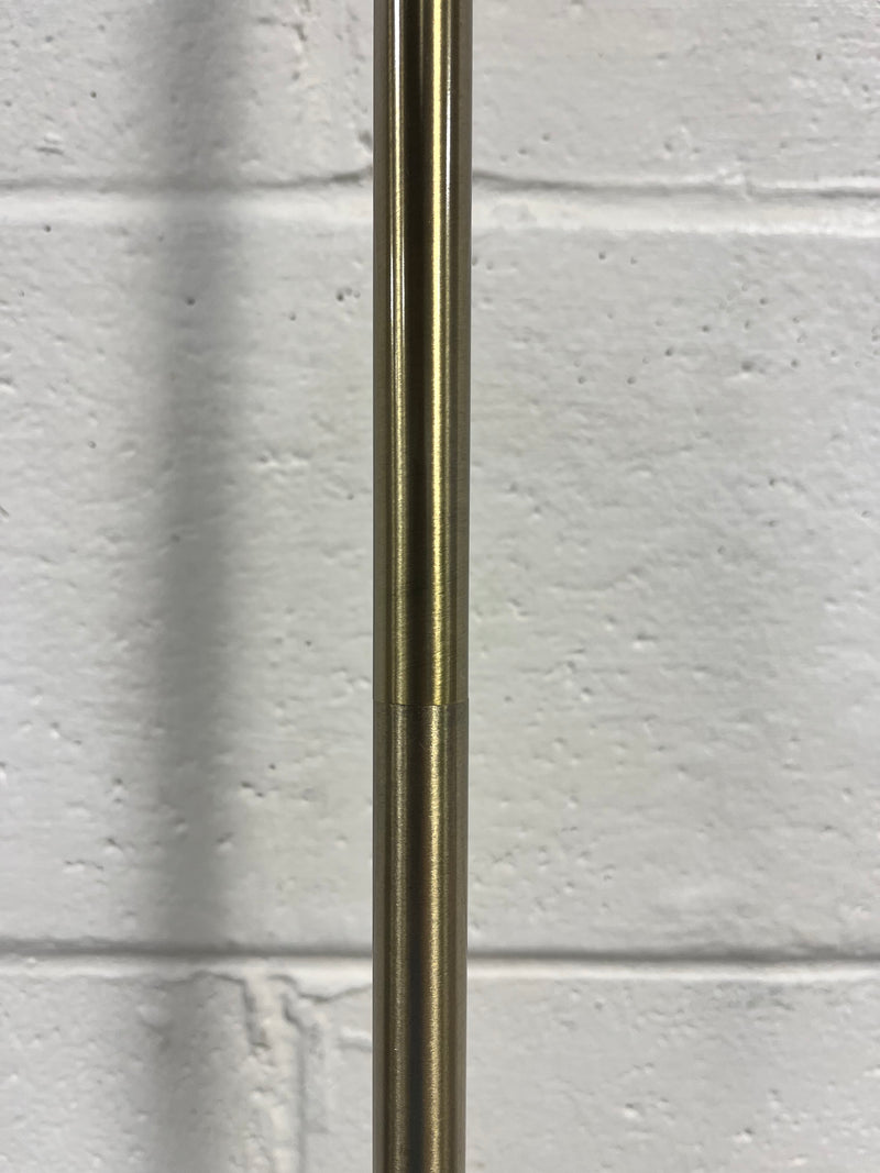 1-Light Gold Mid-Century Modern Square Mini Pendant