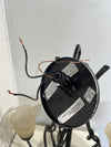 Black 6-Bulb Metal Chain Chandelier