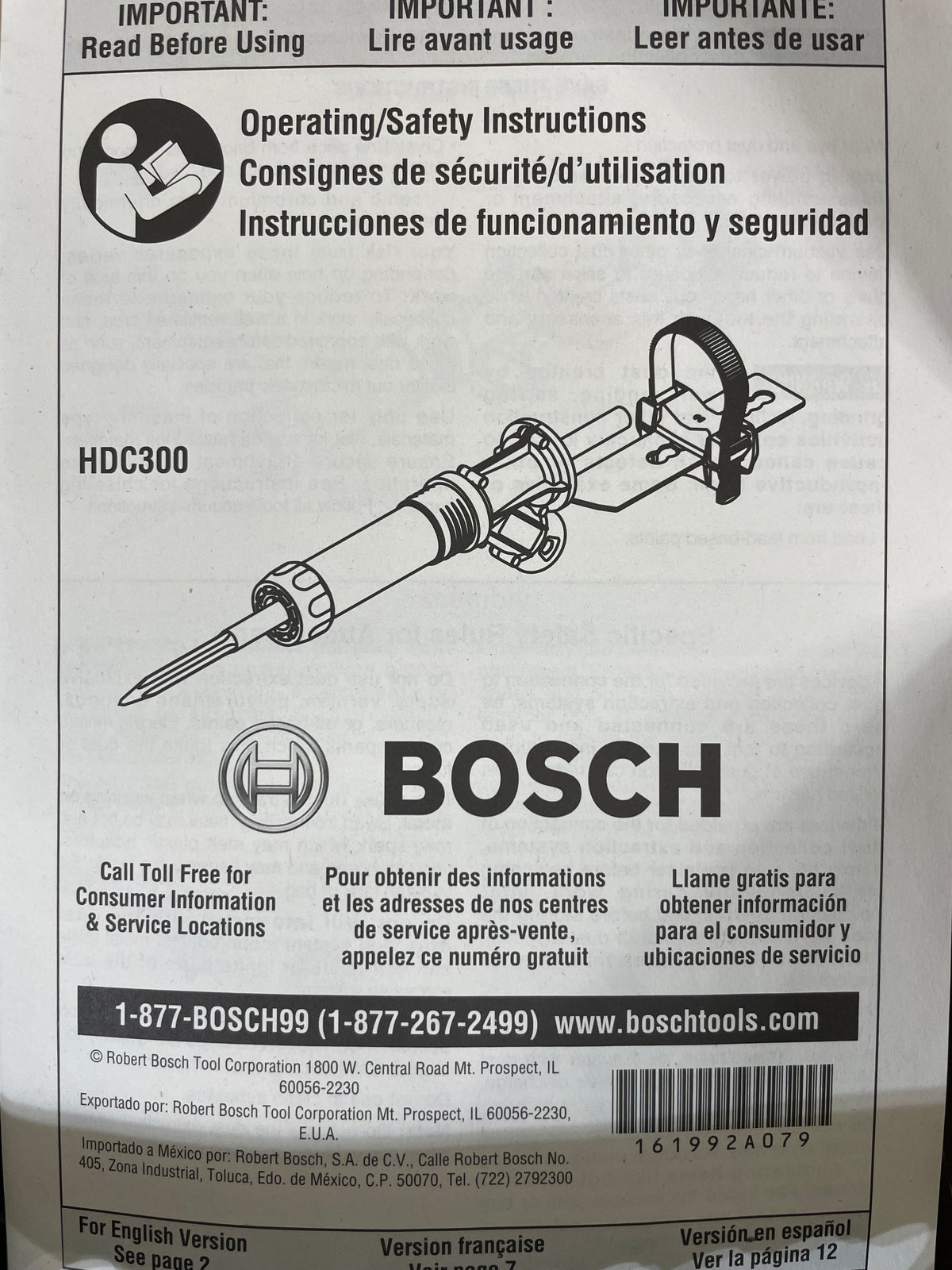 Bosch Chiseling Dust Extraction Attachment