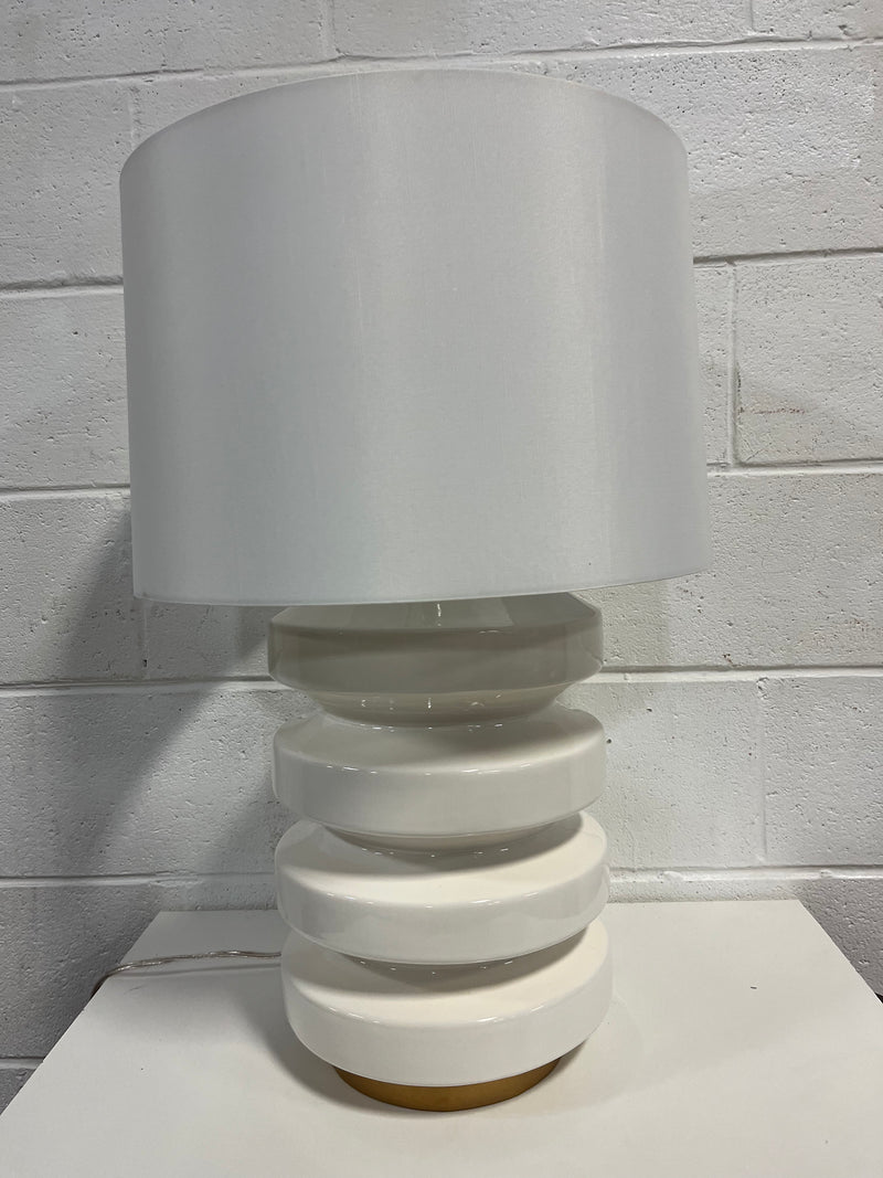 Sculptural Ceramic Table Lamp