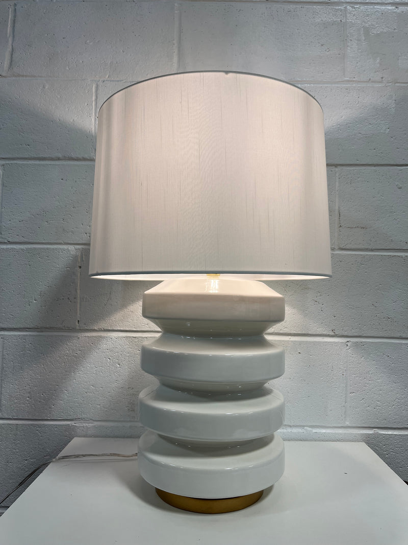 Sculptural Ceramic Table Lamp
