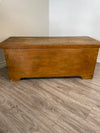 Vintage Carved Wood Chest