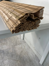 Bamboo Cordless Roman Shade-Tuscany