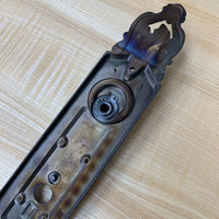 Inside Door Faceplate with Thumb Turn in Antique Brass 8525VEM US5