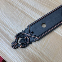 Inside Door Faceplate with Thumb Turn in Antique Brass 8525VEM US5