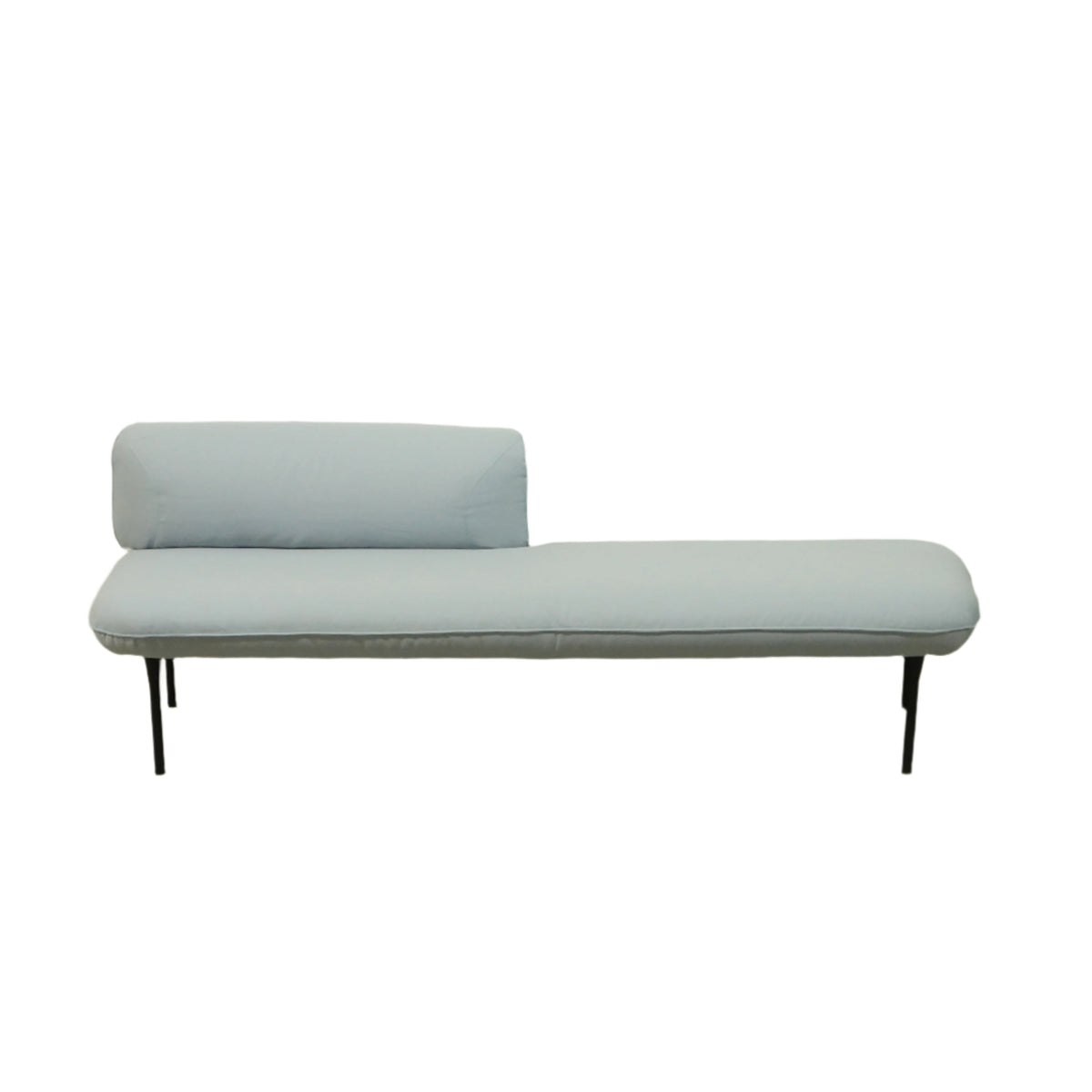 Insula Lax 84-inch Fabric Modular Sofa Combo in Light Blue