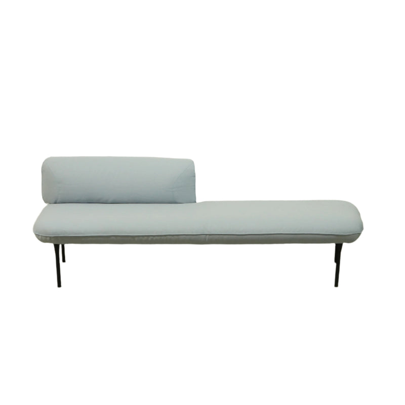 Insula Lax 84-inch Fabric Modular Sofa Combo in Light Blue