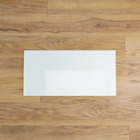 12" x 24" Glass Wall Tile in Super White Glossy Finish – 6 sq. ft. (3 per box)