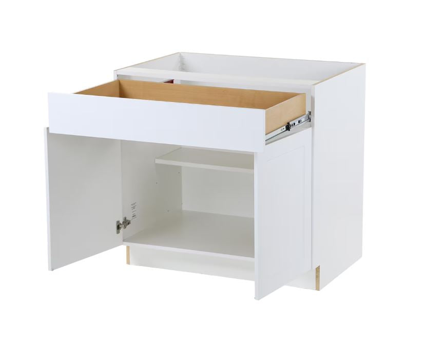 Hampton Bay Edson White Base Cabinet