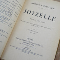 Joyzelle by Maurice Maeterlinck 1903