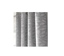 Home Decorators Collection Alpha Light Filtering Grommet Curtain Panel - 52" W x 84" L in Silve