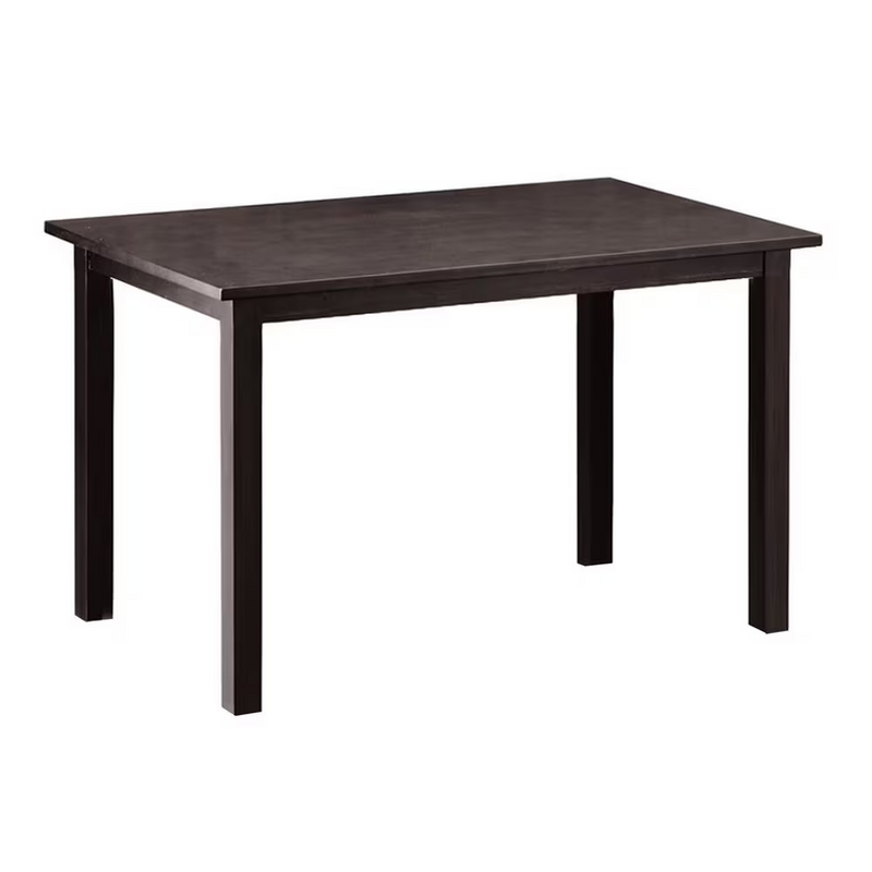 Baxton Studio Andrew Dining Table in Dark Brown