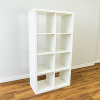 30.5-inch Shelving Unit in Matte White