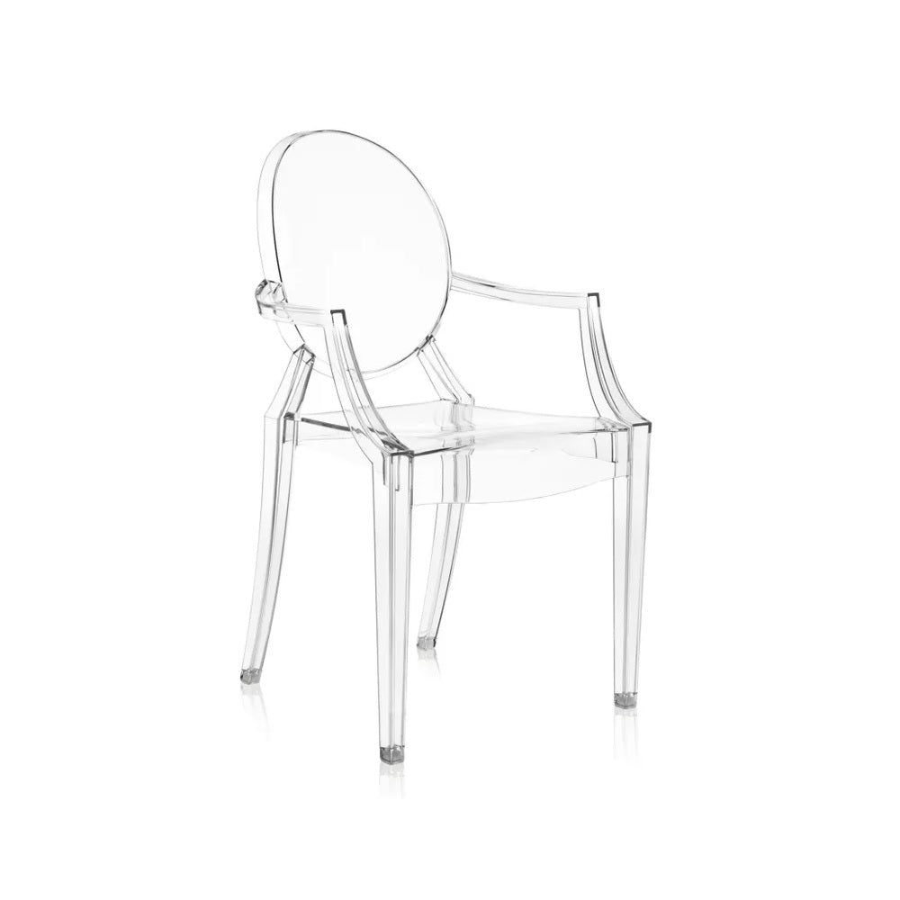 Kartell Louis Ghost Armchair - Crystal