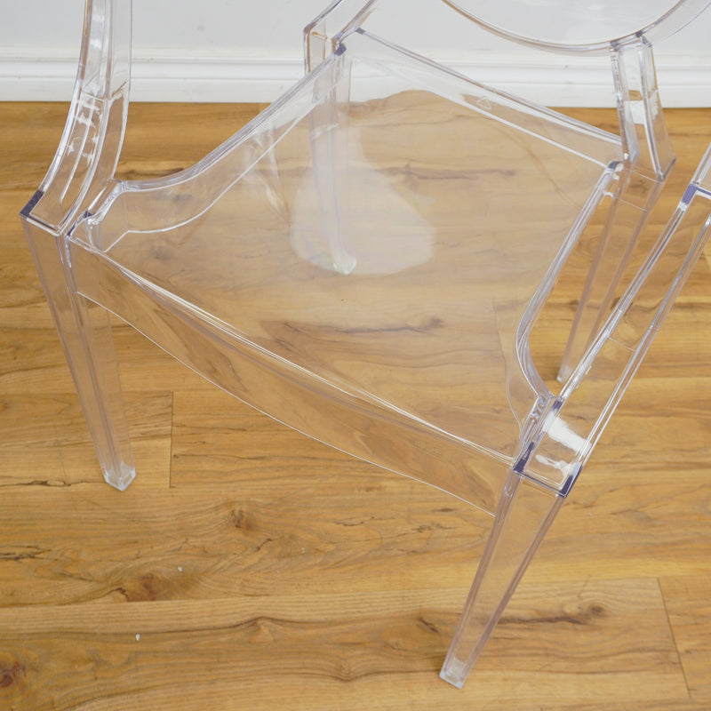 Kartell Louis Ghost Armchair - Crystal