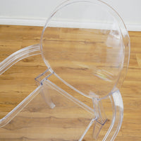 Kartell Louis Ghost Armchair - Crystal