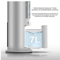 Vissani 3-in-1 Portable Air Cooler, Tower Fan & Humidifier with Remote Control