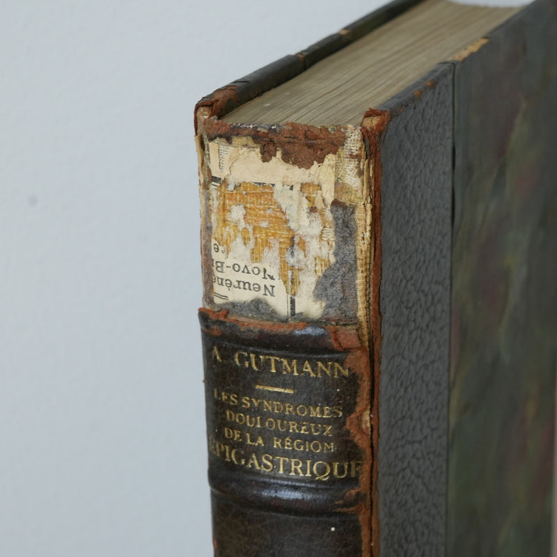 Les Syndromes Douloureux de la Region Epigastrique Vol 2 by Rene A Gutmann 1934