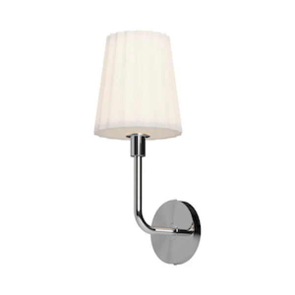 PLISSÉ Wall Sconce Chrome