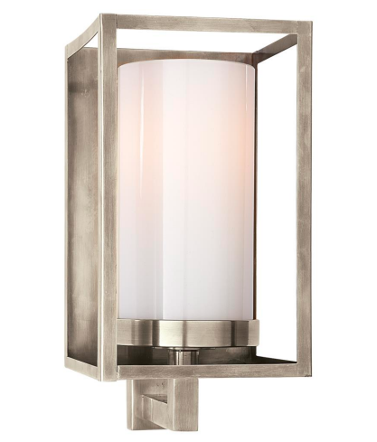 Polished Nickel Sconce