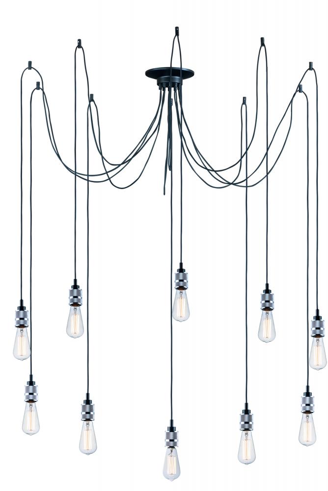 Polished Chrome Transitional Pendant Light