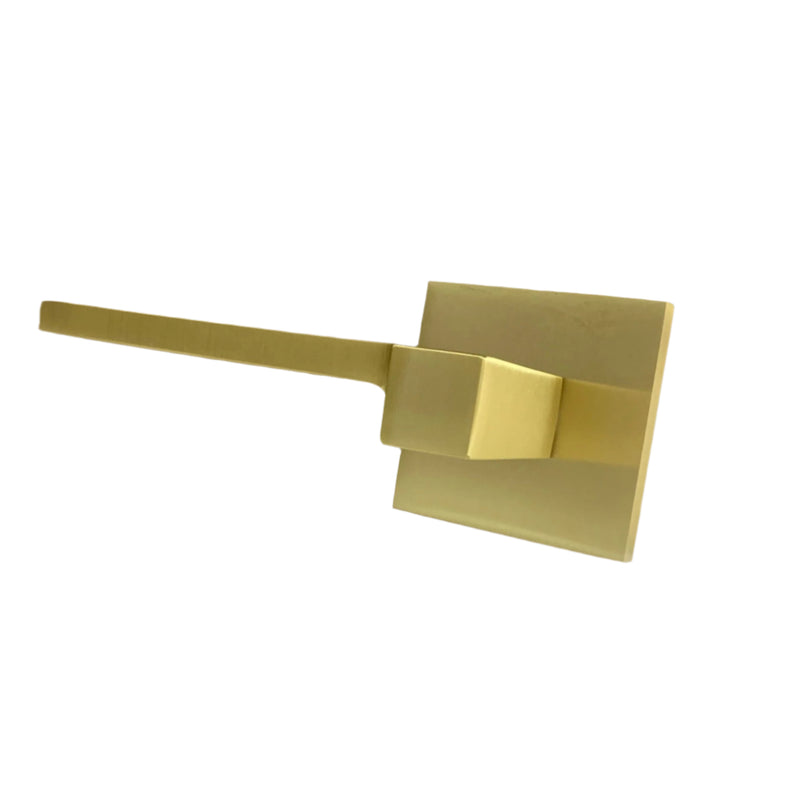 Louisiana Passage Door Lever Set - Left Hand, Satin Brass 1001LOUSR