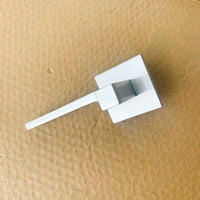 Louisiana Passage Door Lever Set - Left Hand, Satin Nickel 1001LOUSR