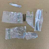 Louisiana Passage Lever Set on Square Roses, Left Hand 8025LOUSR