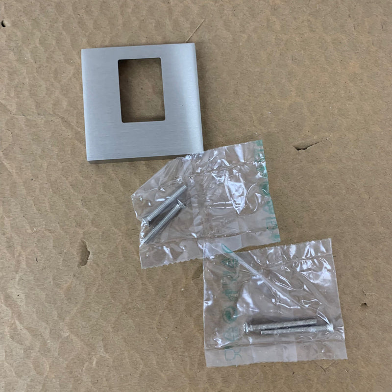 Louisiana Passage Door Lever Set - Right Hand, Satin Nickel 1001LOUSR
