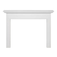 Pearl Mantels The Newport 48" Fireplace Mantel MDF White Paint